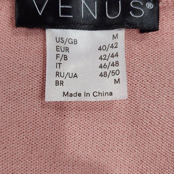 NWOT Venus Rose gold sequin Cardigan Size M - Picture 6 of 8